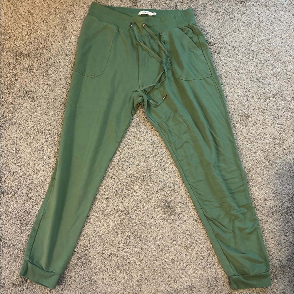 Ricki's Olive Green Jogger Pants